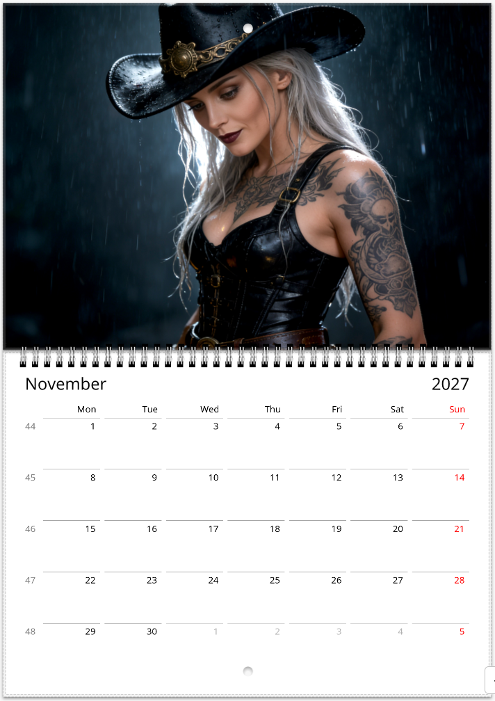 Elsa KrauQ – Calendar 2027 | English Edition