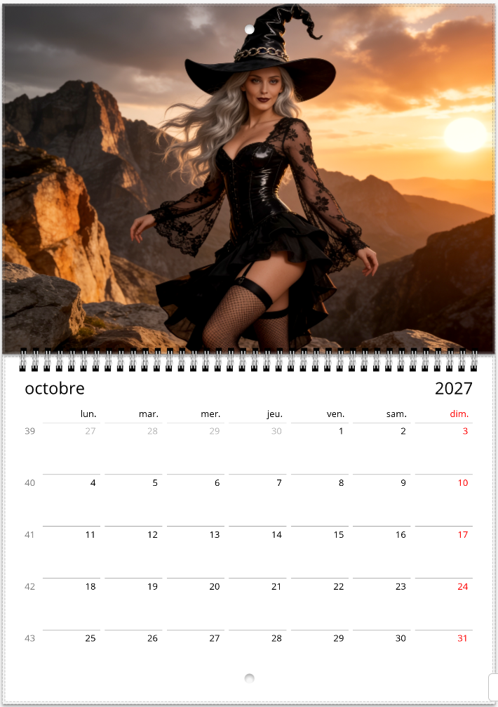 Elsa KrauQ – Calendrier 2027 | Édition française